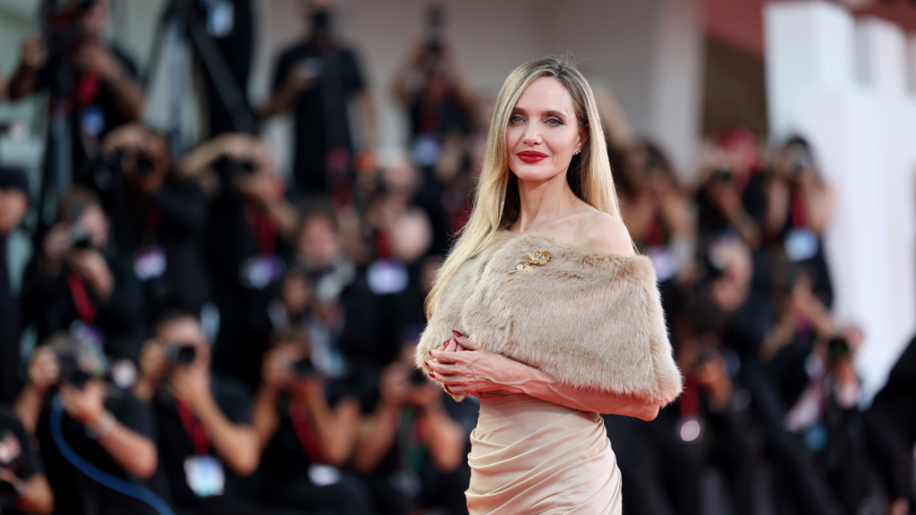 Angelina Jolie Channels Maria Callas in Vintage Glam at Venice Film Festival