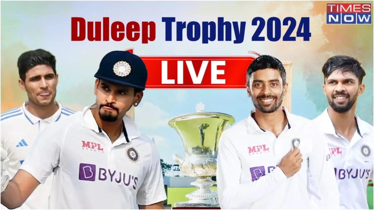 India B vs India D, Duleep Trophy 2024: Check LIVE Score & Updates